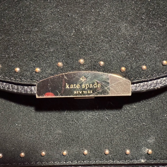 Kate Spade Black Studded Crossbody Bag - Picture 2 of 6